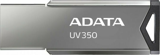 Adata UV350 32ГБ USB 3.1 Стик Сив