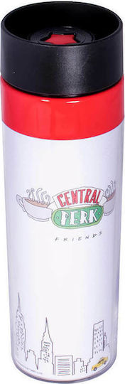 Blue Sky Studios Friends Central Perk Glass Thermos Stainless Steel 330ml Multicolour