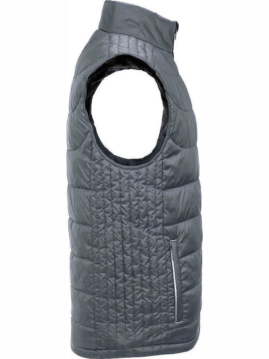 Russell Europe Men's Promotional Sleeveless Blouse In Gray Color