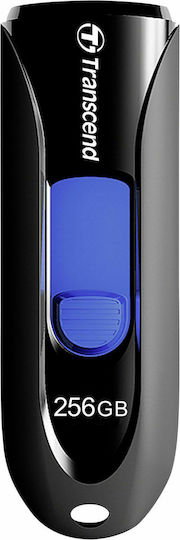 Transcend JetFlash 790 256GB USB 3.1 Stick Μαύρο