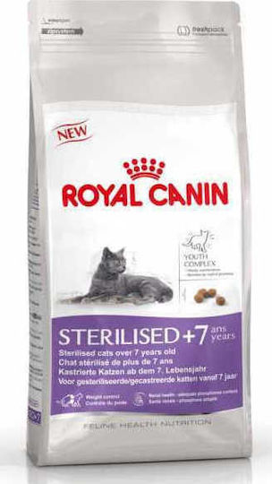 Royal Canin Regular Sterilised 7+ Dry Food for Adult Sterilized Cats with Poultry 1.5kg