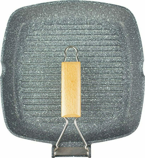 Zilan Grill aus Aluminium mit Steinbeschichtung 28cm
