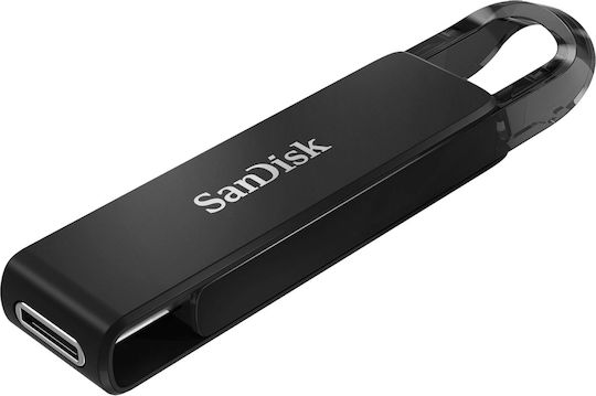 Sandisk Ultra 256GB USB 3.0 Stick με σύνδεση USB-C Μαύρο