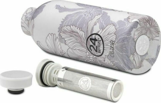 24Bottles Clima Bottle Thermos Stainless Steel BPA Free 500ml Gray