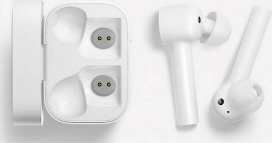 Xiaomi Mi True Wireless Earphones In-ear Bluetooth Handsfree cu Rezistență la Transpirație și Carcasă de Încărcare Alb