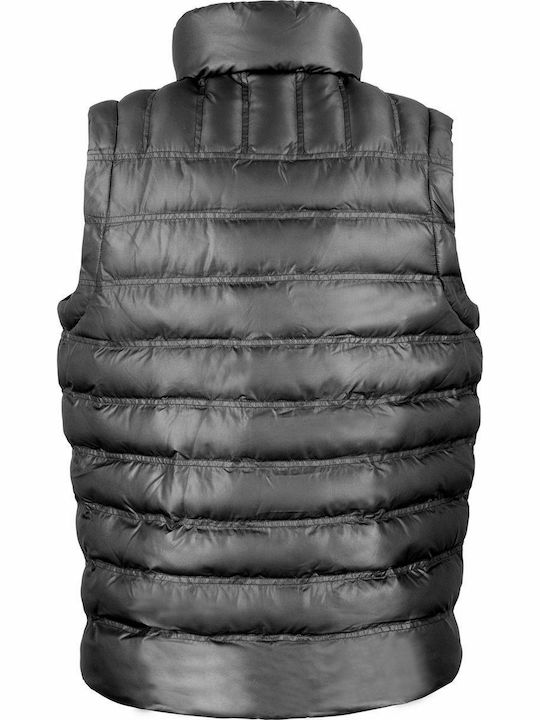 Result Men's Sleeveless Puffer Jacket Black