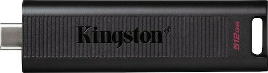 Kingston DataTraveler 512GB USB 3.2 Stick with connection USB-C Black