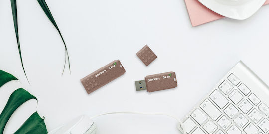 GoodRAM UME3 Eco Friendly 32GB USB 3.0 Stick Καφέ