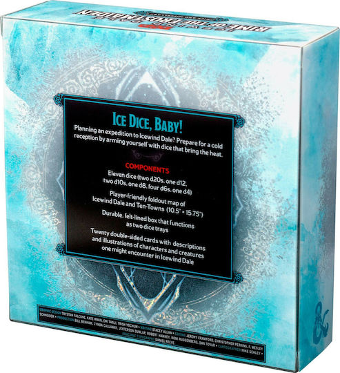 Wizards of the Coast Dungeons & Dragons Dungeons & Dragons - Icewind Dale: Rime of the Frostmaiden Wizards Dice Dice Set WTCC87150000