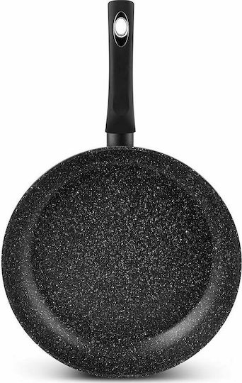 Edenberg Pan Made of Cast Aluminum with Lid with Non-Stick Coating Black 30cm