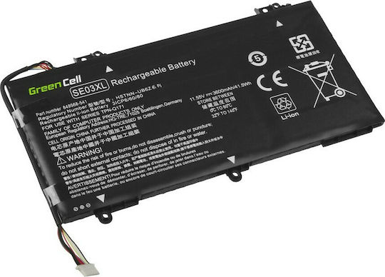 Green Cell Compatible Battery for HP Pavilion 14-AL/14-AV with 3600mAh