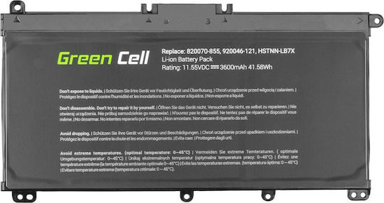 Green Cell Compatible Battery for HP Pavilion 14-BF/14-BK/15-CC/15-CD/15-CK with 3600mAh