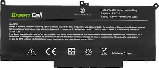 Green Cell Compatible Battery for Dell Breitengrad 7280/7290/7380/7390 with 7894mAh