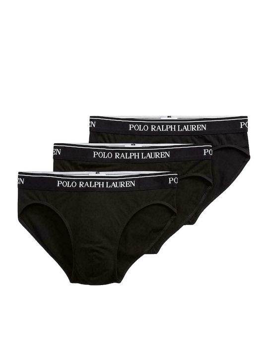 Ανδρικά Σλιπ Μαύρα 3Pack