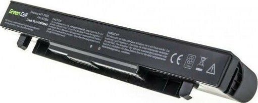 Green Cell Συμβατή Μπαταρία για Asus A450/A550/R510/R510CA με 4400mAh