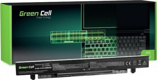 Green Cell Συμβατή Μπαταρία για Asus A450/A550/R510/R510CA με 4400mAh