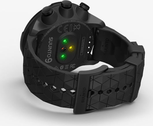 Suunto 9 Baro Stainless Steel 50mm Waterproof Smartwatch with Heart Rate Monitor (Titanium Black)
