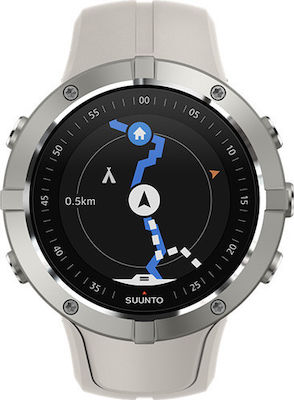 Suunto Spartan Trainer Wrist HR 46mm Smartwatch with Heart Rate Monitor (Sandstone)