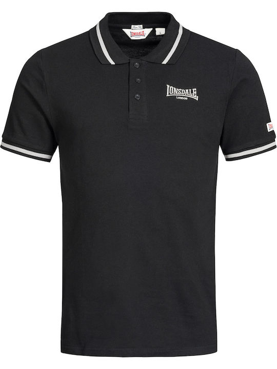 Causton Polo T-Shirt Schwarz