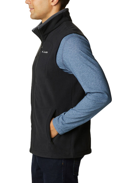 Fast Trek Fleece Αμάνικο Μπουφάν Μαύρο