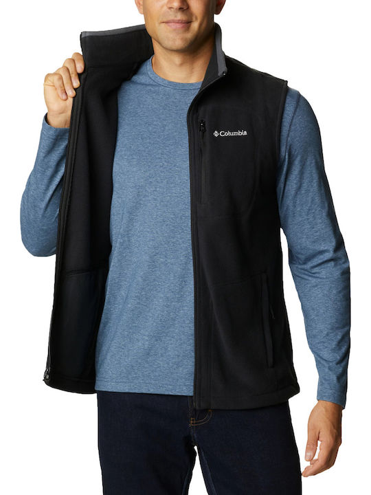 Fast Trek Fleece Αμάνικο Μπουφάν Μαύρο