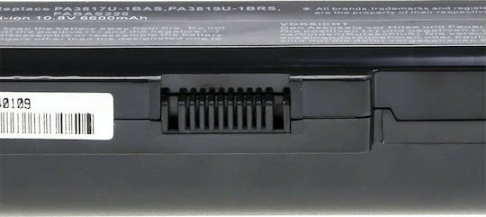 Green Cell Compatible Battery for Toshiba Satellite C650/C650D/C660/C660D/L650D with 6600mAh