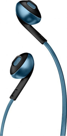 JBL T205BT Earbud / In-ear Bluetooth Handsfree Earphones Blue