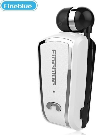 Fineblue F-V3 In-ear Bluetooth Handsfree Earphone Lapel White