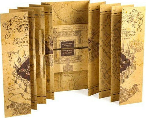 The Noble Collection Harry Potter: Marauder's Map Ρέπλικα μήκους 183εκ. σε Κλίμακα 1:1