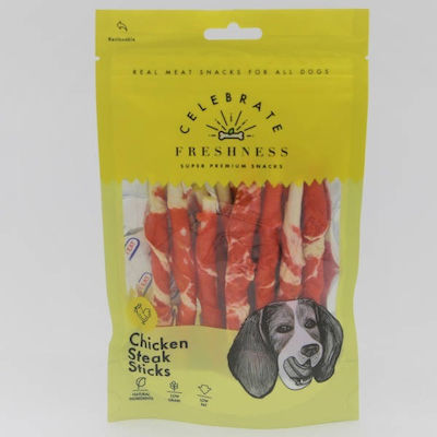 Celebrate Freshness Steak Stick Treats Dog with Chicken 100gr 84068