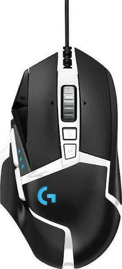 Logitech G703 Lightspeed (Hero) Ασύρματο RGB Gaming Ποντίκι 16000 DPI Μαύρο