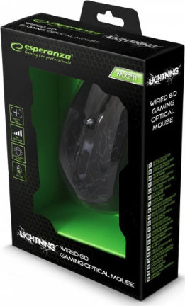 Esperanza MX211 Gaming Ποντίκι Μαύρο