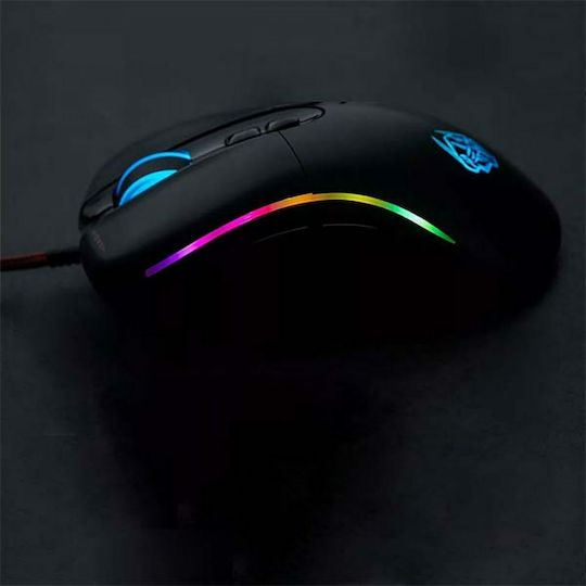 Zeroground MS-3100G RGB Gaming Ποντίκι 3200 DPI Μαύρο