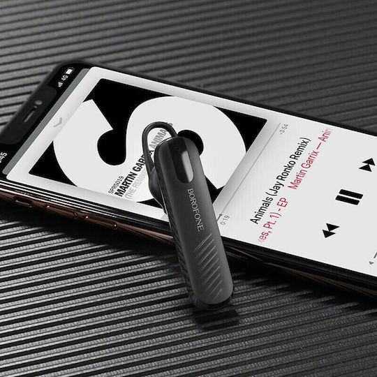 Borofone BC20 In-ear Bluetooth Handsfree Ακουστικό Μαύρο