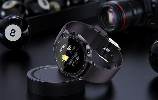 Colmi V23 Pro Smartwatch με Παλμογράφο (Μαύρο)