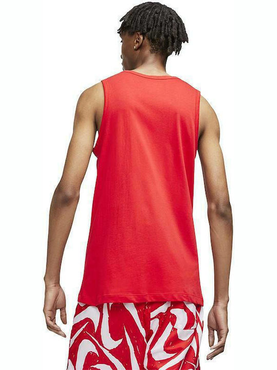 Nike Sportswear Ανδρική Μπλούζα Αμάνικη Κόκκινη