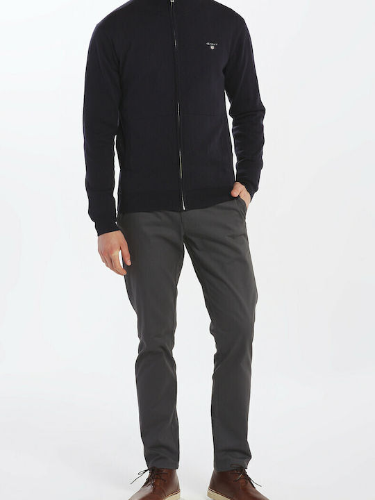 Men's Knitted Cardigan Navy Blue