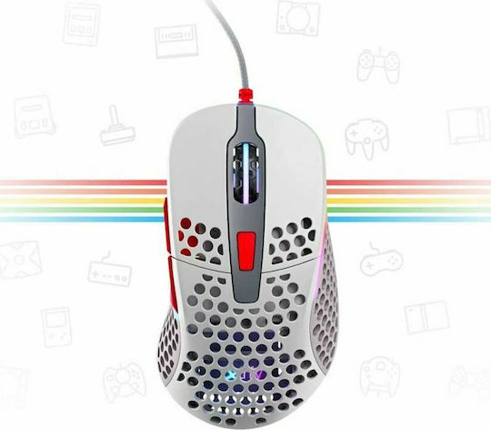 Xtrfy M4 RGB Gaming Ποντίκι 16000 DPI Retro