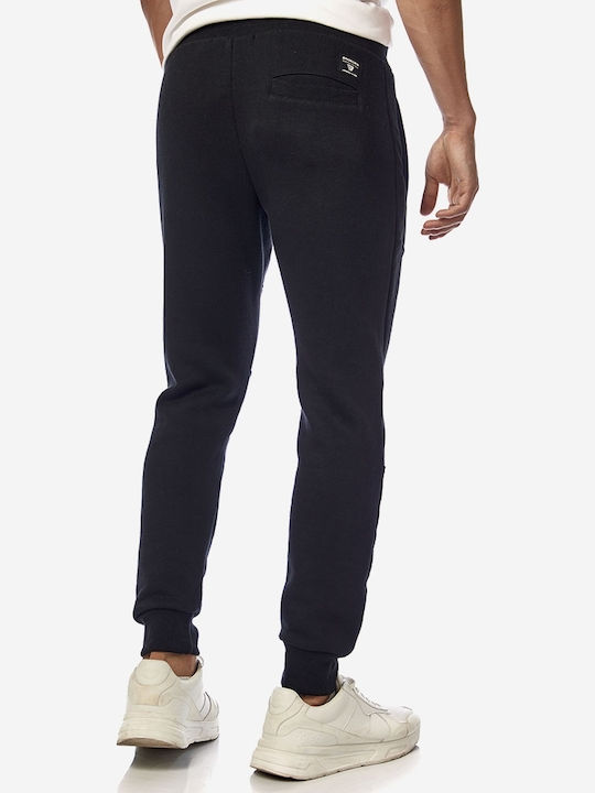 Brokers Jeans Men's Sweatpants with Rubber Black