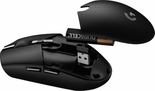 Logitech G305 Ασύρματο Gaming Ποντίκι 12000 DPI Μαύρο