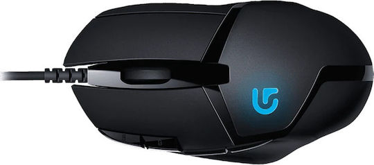 Logitech G402 Hyperion Fury Ultra-Fast FPS Gaming Ποντίκι 4000 DPI Μαύρο