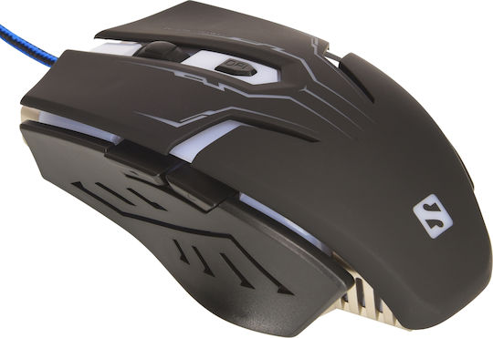 Sandberg Eliminator Mouse RGB Gaming Ποντίκι Μαύρο
