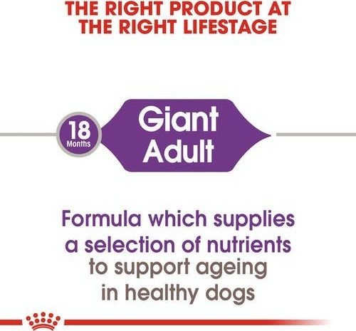 Royal Canin Giant Adult 15kg Trockenfutter für erwachsene Hunde großer Rassen mit Geflügel