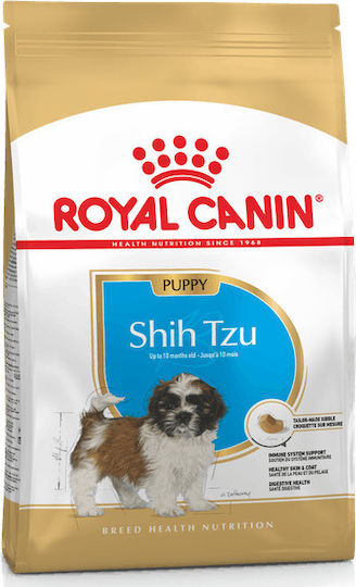 Royal Canin Puppy Shih Tzu 1.5kg Dry Food Gluten-Free for Small Breed Puppies with Poultry and Rice
