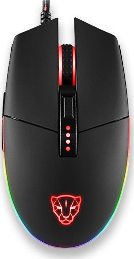 Motospeed V50 RGB Gaming Ποντίκι 3500 DPI Μαύρο