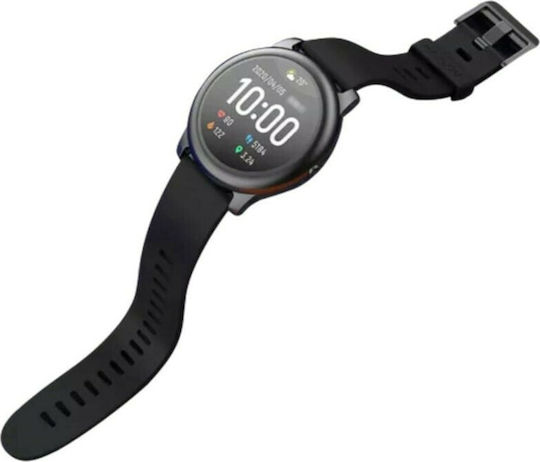 Haylou Solar LS05 45mm Smartwatch με Παλμογράφο (Μαύρο)