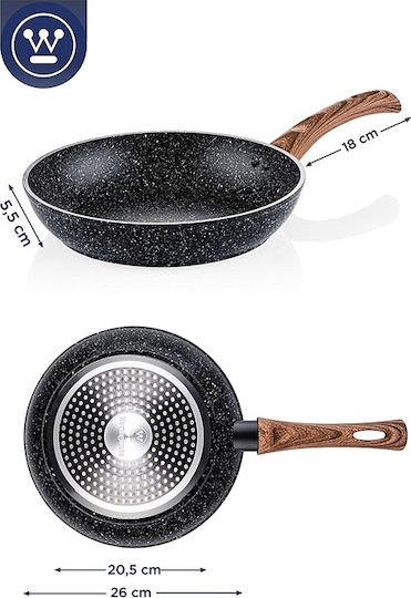 Westinghouse Pan made of Aluminum with Stone Coating 26cm