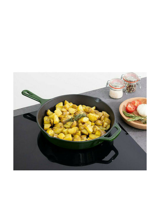 Navaris Tigaie din Fontă Verde închis 30cm