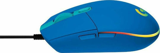 Logitech G102 Lightsync RGB Gaming Ποντίκι 8000 DPI Μπλε