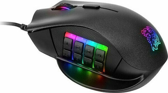 Thermaltake Nemesis Switch RGB Gaming Ποντίκι 5000 DPI Μαύρο